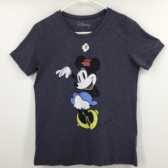 Disney Tops Womens Disney Tshirt Minnie Mouse Graphics Medium